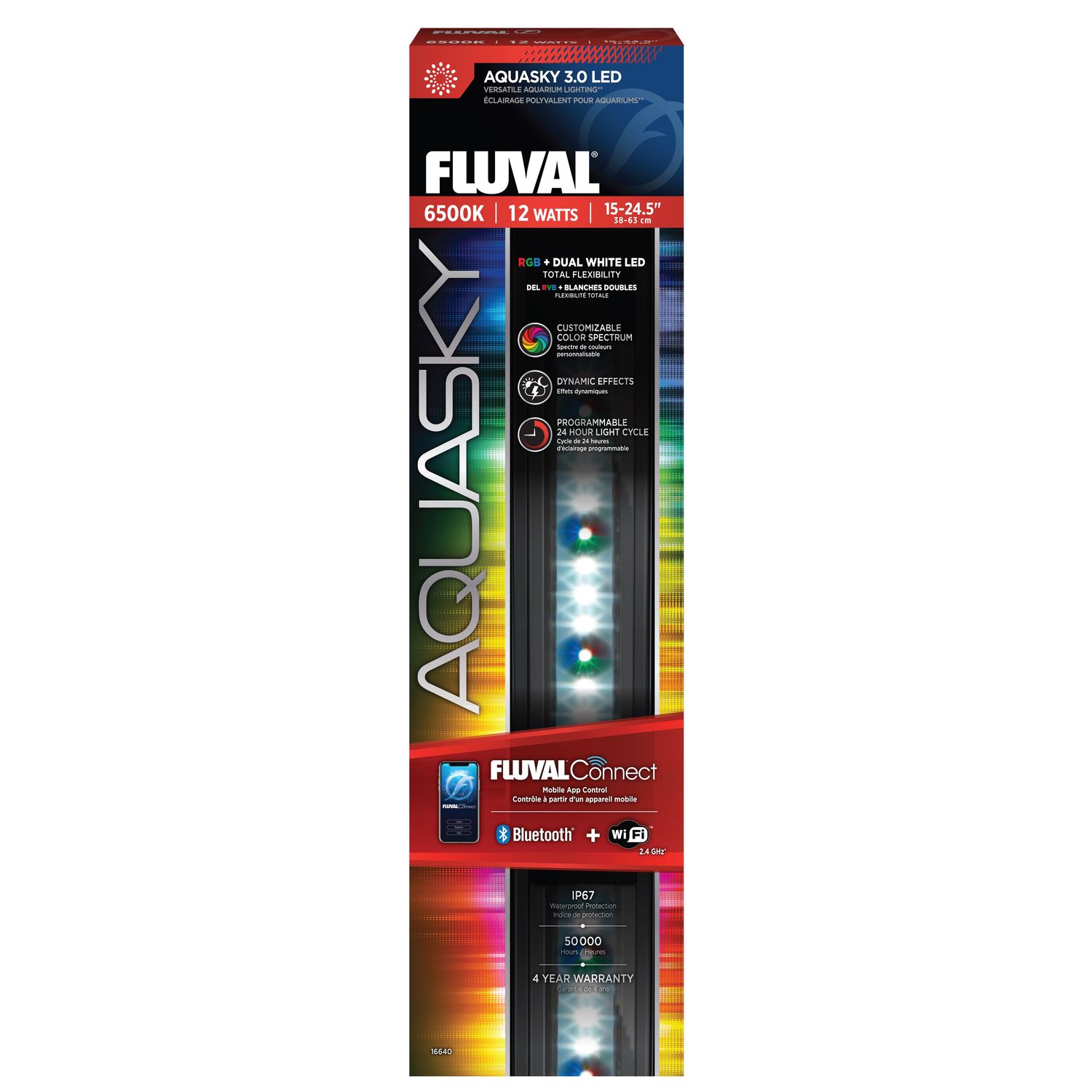 Fluval AquaSky 3.0 LED 12 watt 15-24in