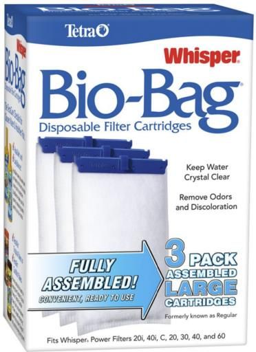 Tetra Whisper Bio-Bag Filter Cartridge Large 3 pack