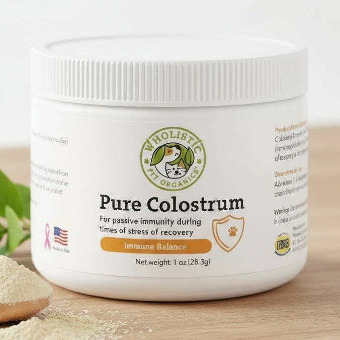 Wholistic Pet Organics Pure Colostrum 1oz