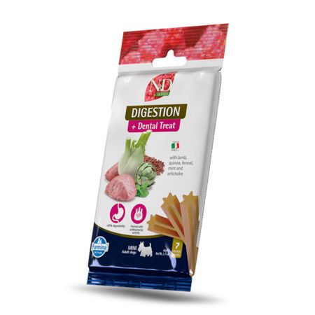 Farmina Dog Treat Dental QUINOA Digestion Adult Mini 2.1 oz