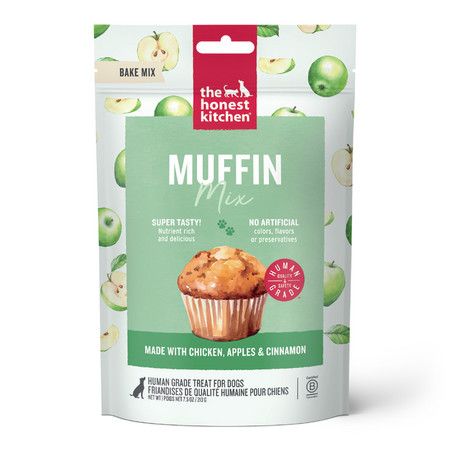 Honest Kitchen Dog Treat Muffin Mix Chicken Apple & Cinnamon