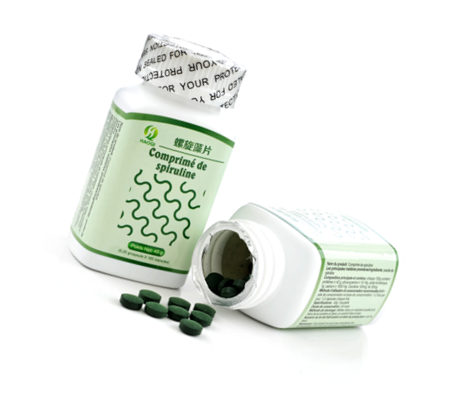 comprimés de spiruline