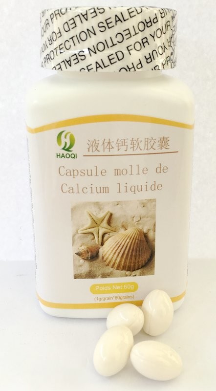 CAPSULE  MOLLE DE  CALCIUM