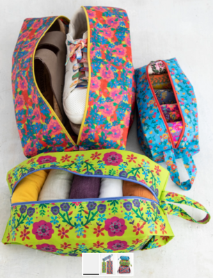 Pack &amp; Go Packing Cube Set - Bright Floral