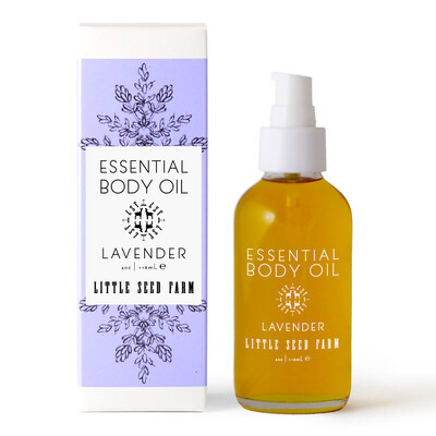 Little Seed Farm - Lavender Essential Body Oil - 4oz