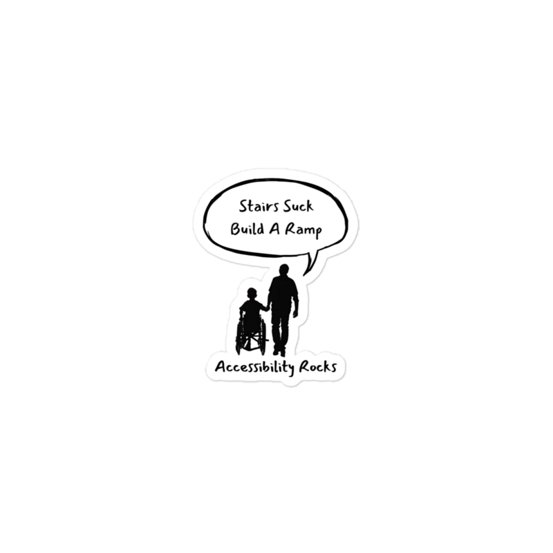 Father walking with son, Vinyl, Waterproof Sticker