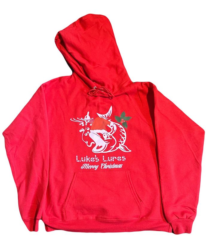 Luke’s Lures Christmas Hoodie (50/50)