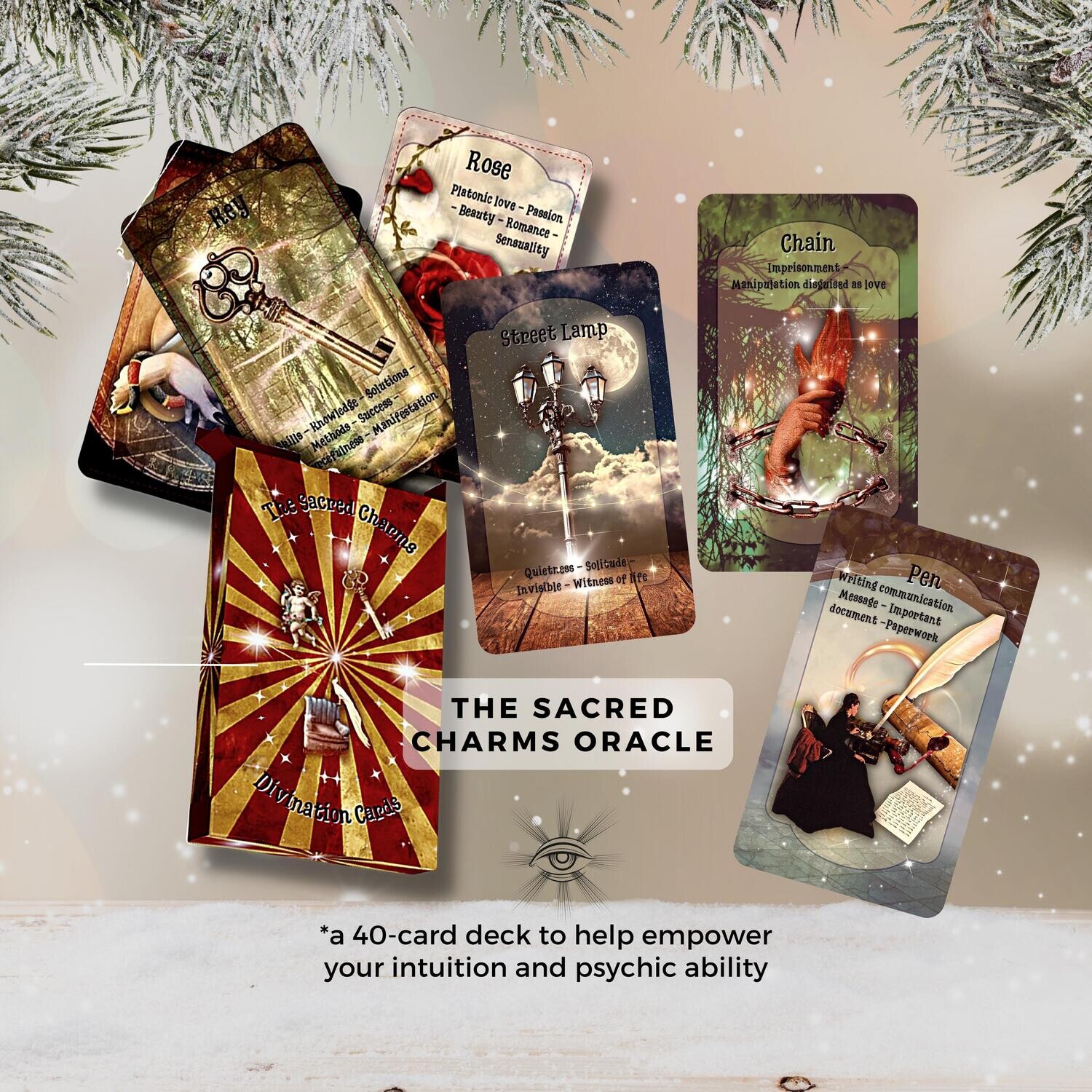 The Sacred Charms Divination Cards