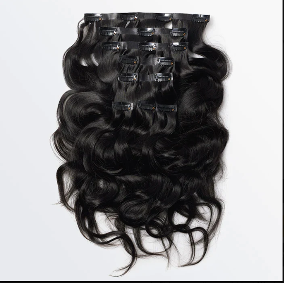 18-22 Inches Body Wavy Seamless Clip Ins