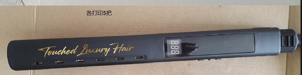 1” Inch Titanium Flat Iron Max Heat 480 Degrees