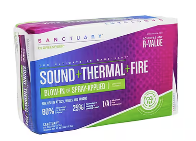 INSULATION - R-VALUE RATED - GREEN GARD CERTIFIED