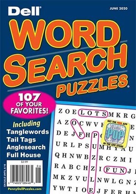 Dell Jumbo Large-Print Word Search Subscription - word search puzzle subscriptions