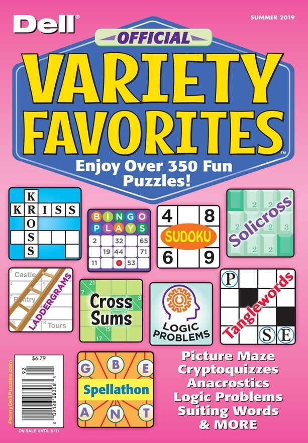 Dell Official Variety Favorites Puzzle Subscription