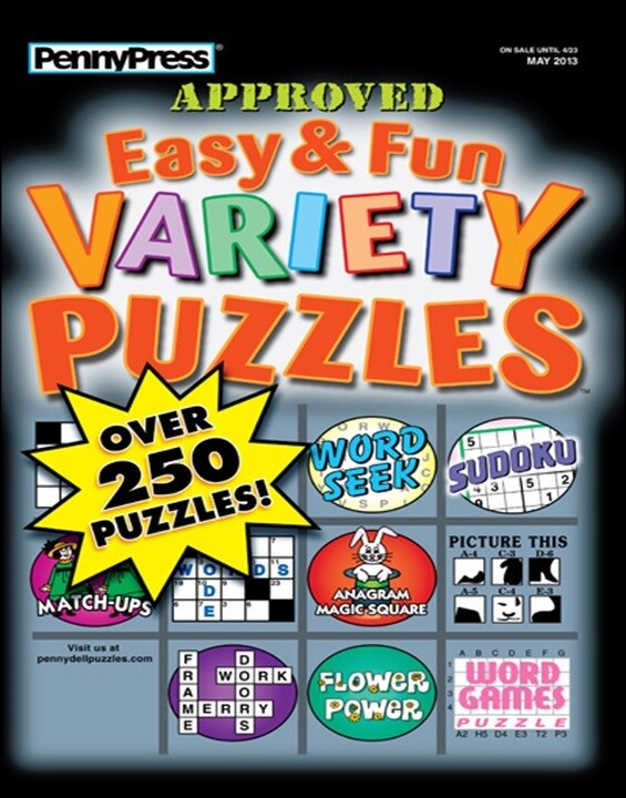 Word Search Subscriptions Easy & Fun Variety Puzzles Subscription