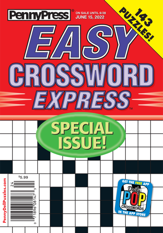 Easy Crossword Express Special Issue Puzzles Easy Puzzle Books Easy Crossword Express Special Issue Puzzles Easy Puzzle Books