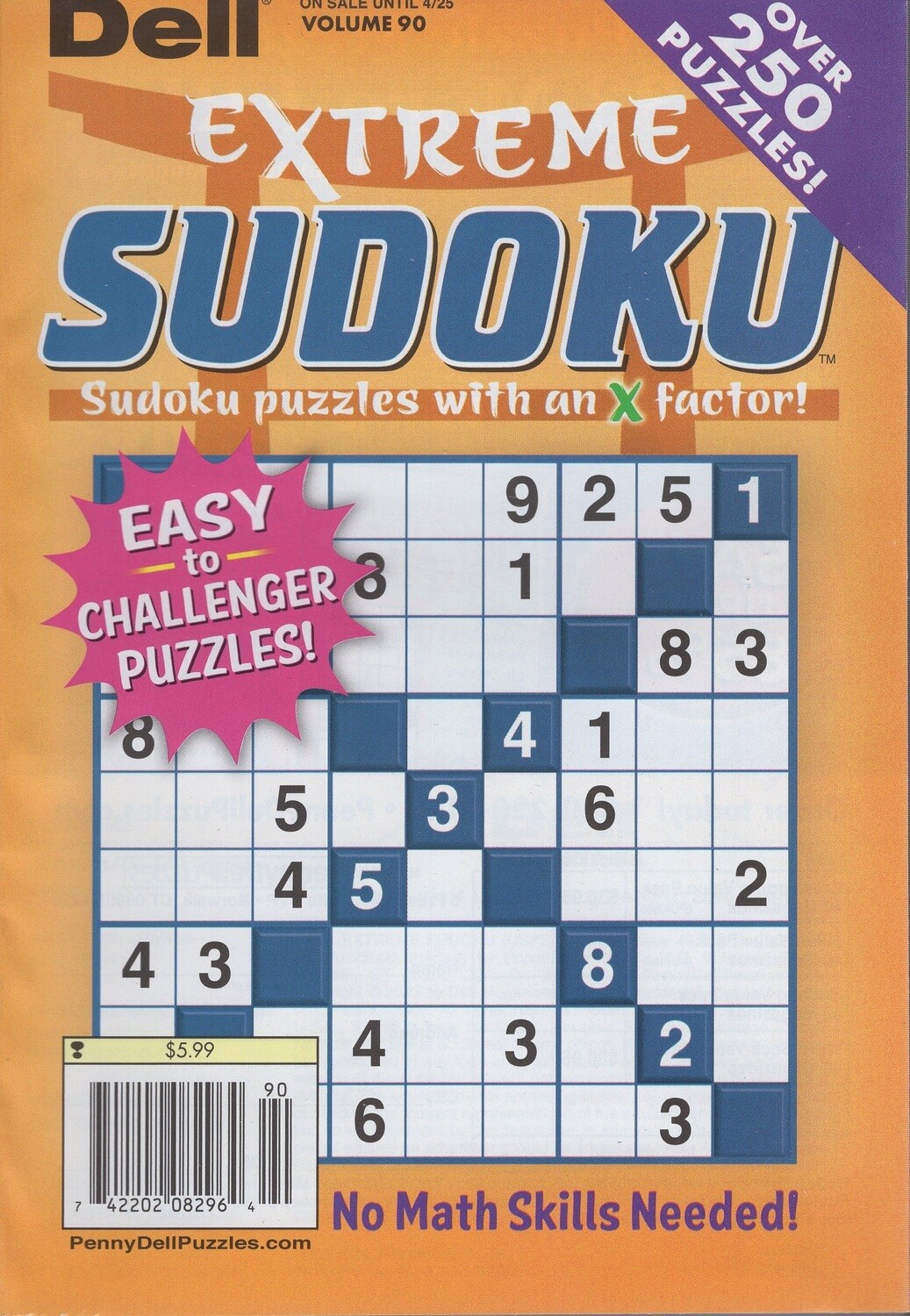Dell Extreme Sudoku #90