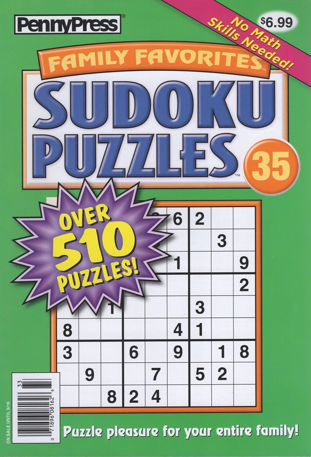 Family Favorites Sudoku Puzzles #35
