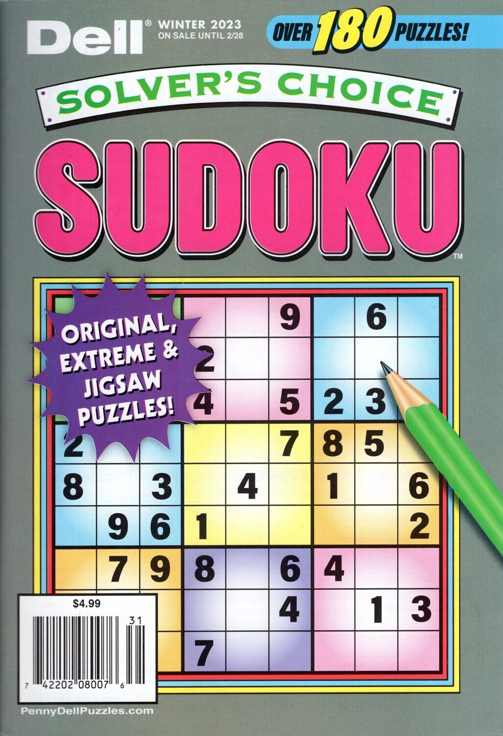 Dell Solver’s Choice Sudoku Winter 2023