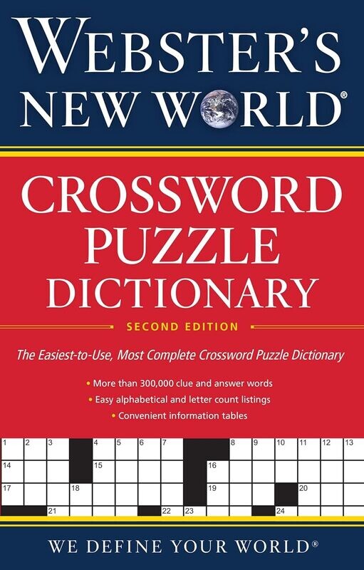 Webster’s New World® Crossword Puzzle Dictionary, 2nd Ed. Cheap