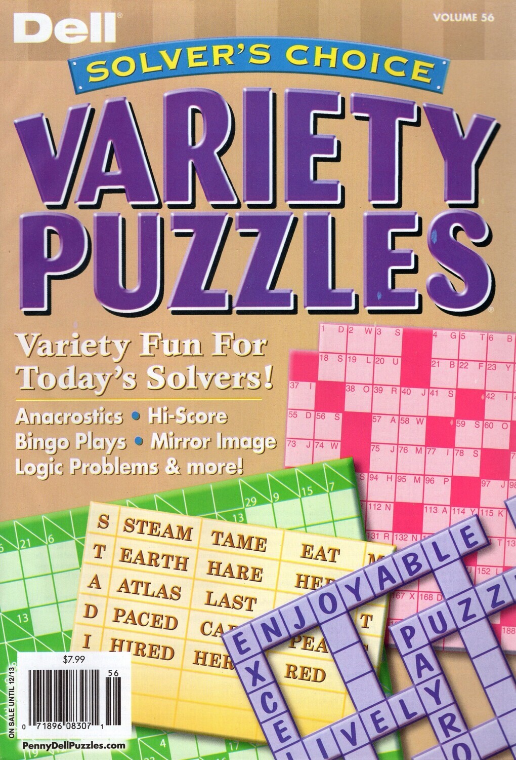 Dell Solver’s Choice Variety Puzzle - puzzle book store