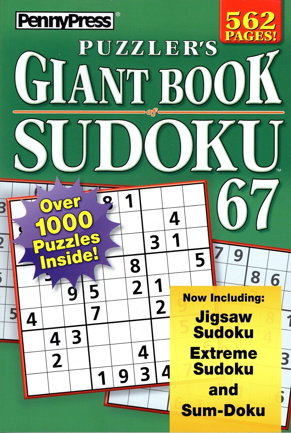 Puzzler’s Giant Book of Sudoku #67
