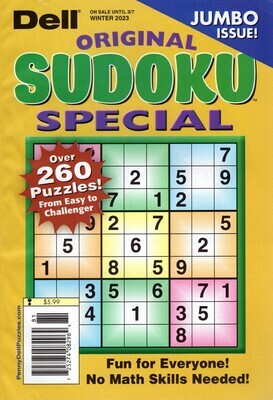 Dell Original Sudoku Special Winter 2023