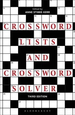 Puzzle Books reference helper -Crossword Lists and Crossword Solver Paperback