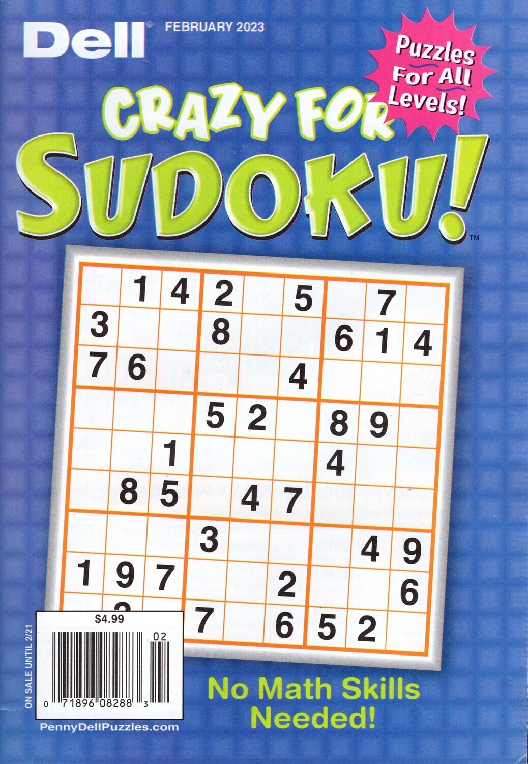 Dell Crazy for Sudoku! February 2023