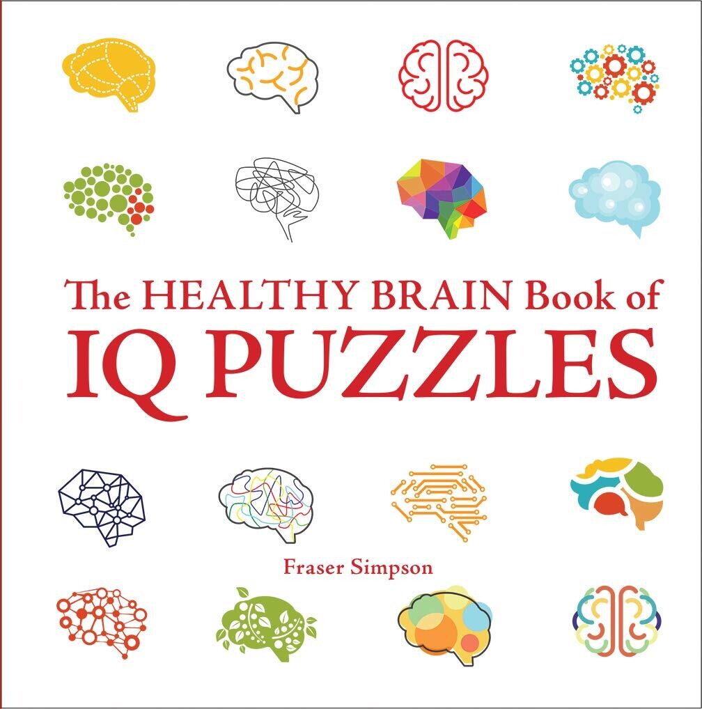 Healthy Brain Book of IQ Puzzles (Healthy Brain Puzzles)