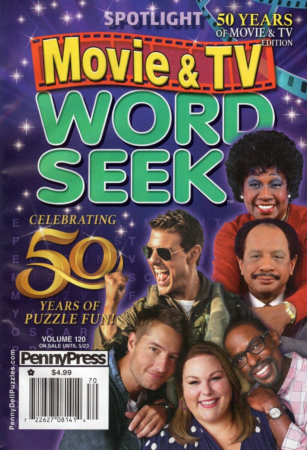 Spotlight Movie &amp; TV Word Seeks | Wholesale Puzzle Books