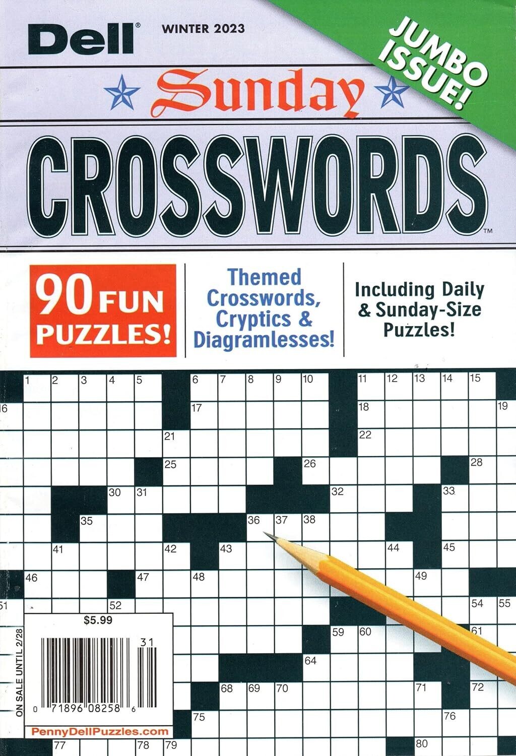 Dell Sunday Crosswords Winter 2023