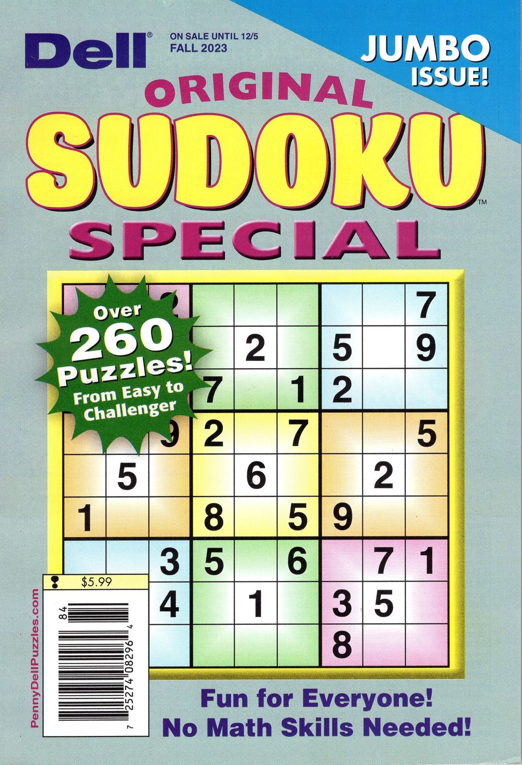 Dell Original Sudoku Special Fall 2023