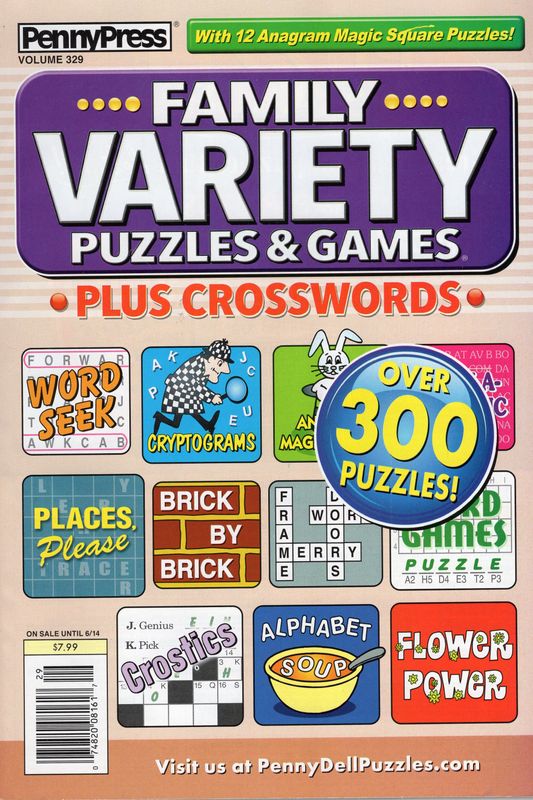 Family Variety Puzzles &amp; Games Plus Crosswords