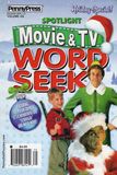 Puzzle Book Store - Spotlight Movie &amp; TV Word Seek Volume 125: Holiday Special