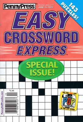 Puzzle Book Store - Easy Crossword Express June 15th, 2023