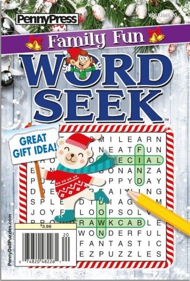 Puzzle Book Store | Dell Family Fun Word Seek #20