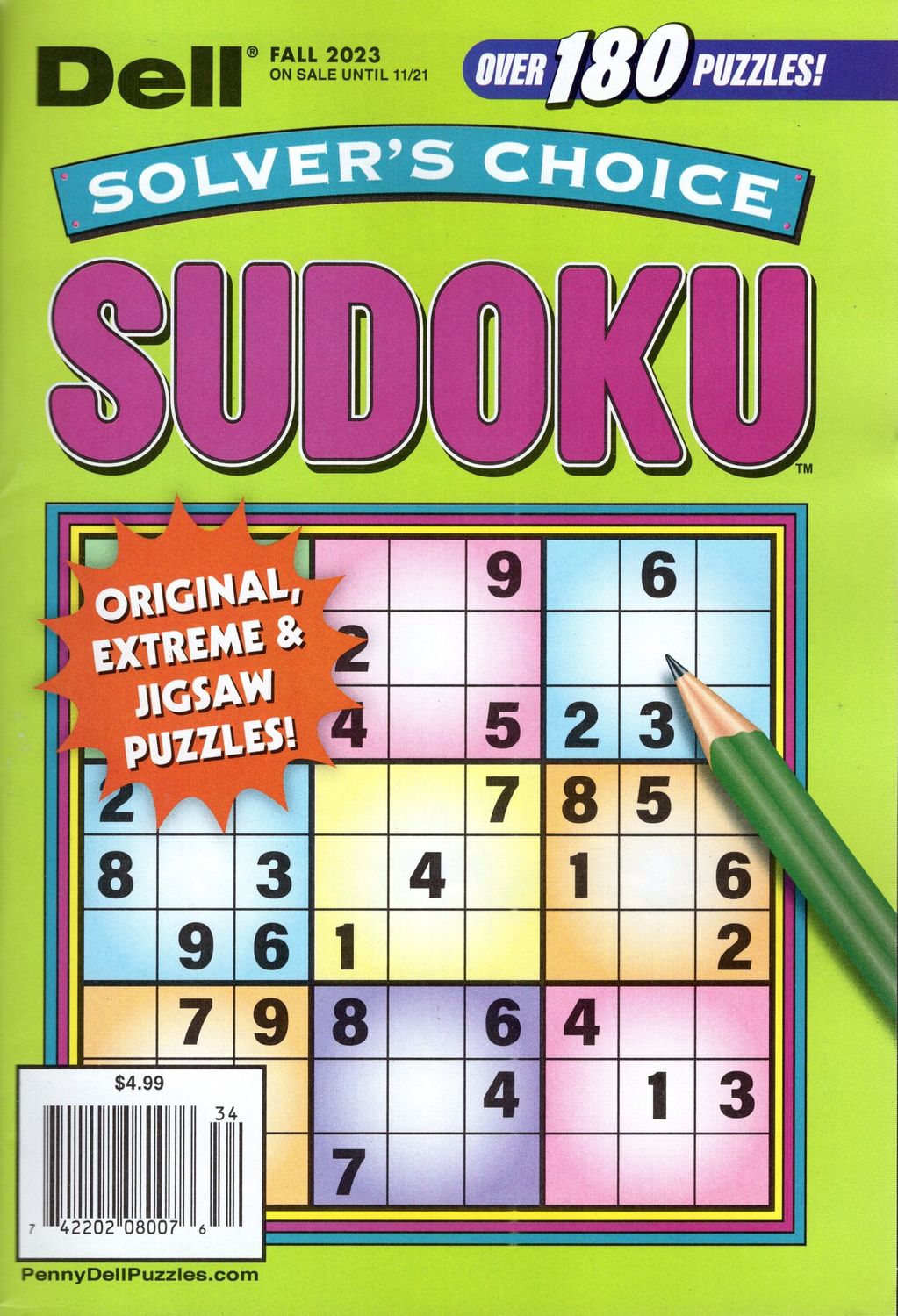 Dell Solver’s Choice Sudoku Fall 2023
