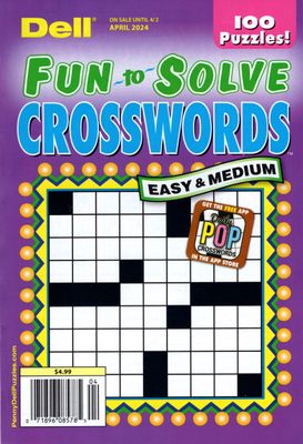 Dell Crosswords | Dell Fun-to-Solve Crosswords April 2024