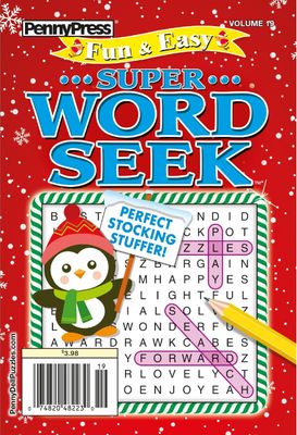 Penny Press Fun &amp; Easy Super Word Seek #19