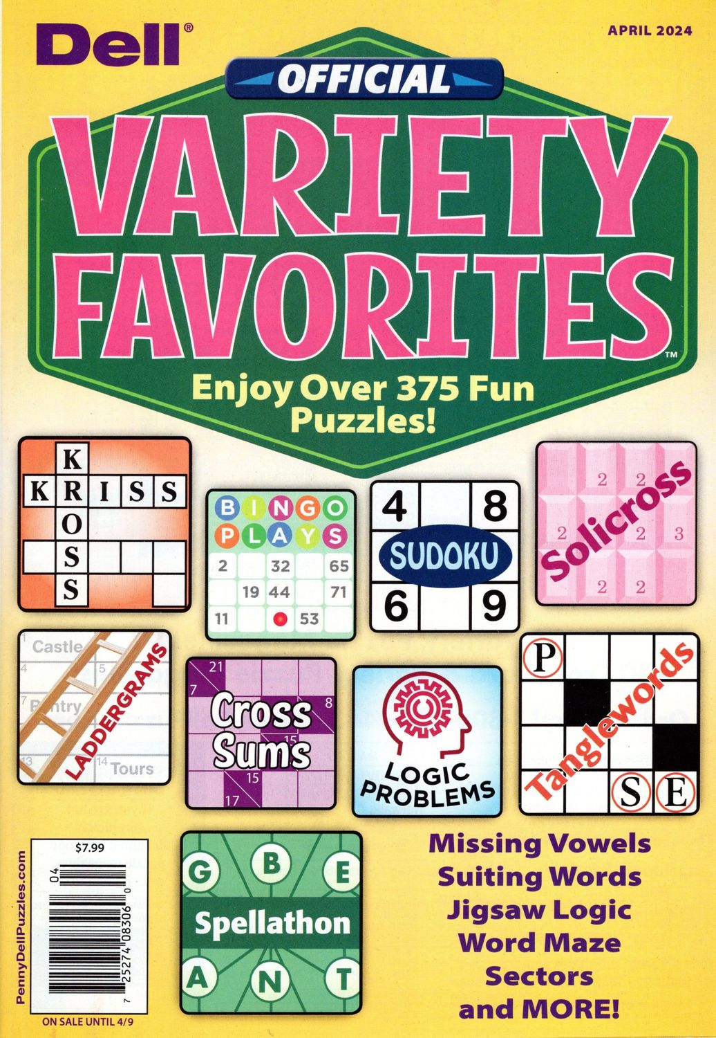 puzzle book store - Dell Official Variety Favorites April 2024