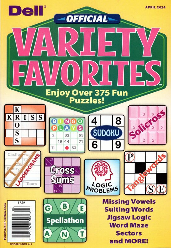 puzzle book store - Dell Official Variety Favorites April 2024