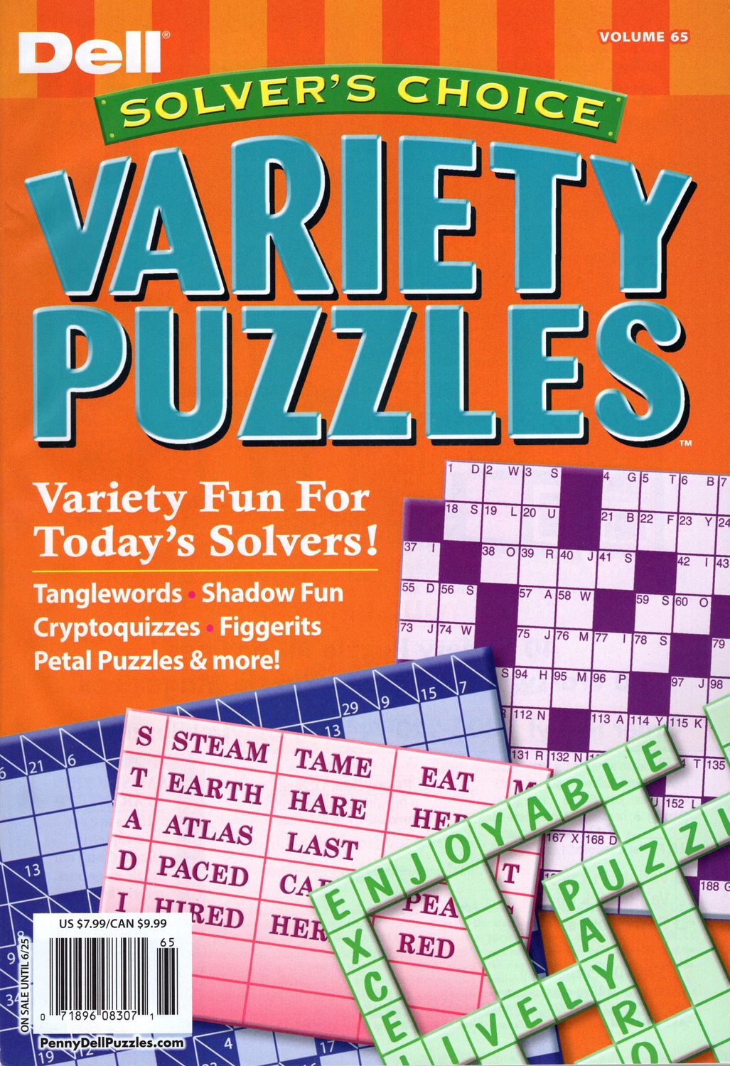 Dell Solver’s Choice Variety Puzzle June 2024 Vol. 65