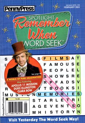 Spotlight Remember When Word Seek February 2024