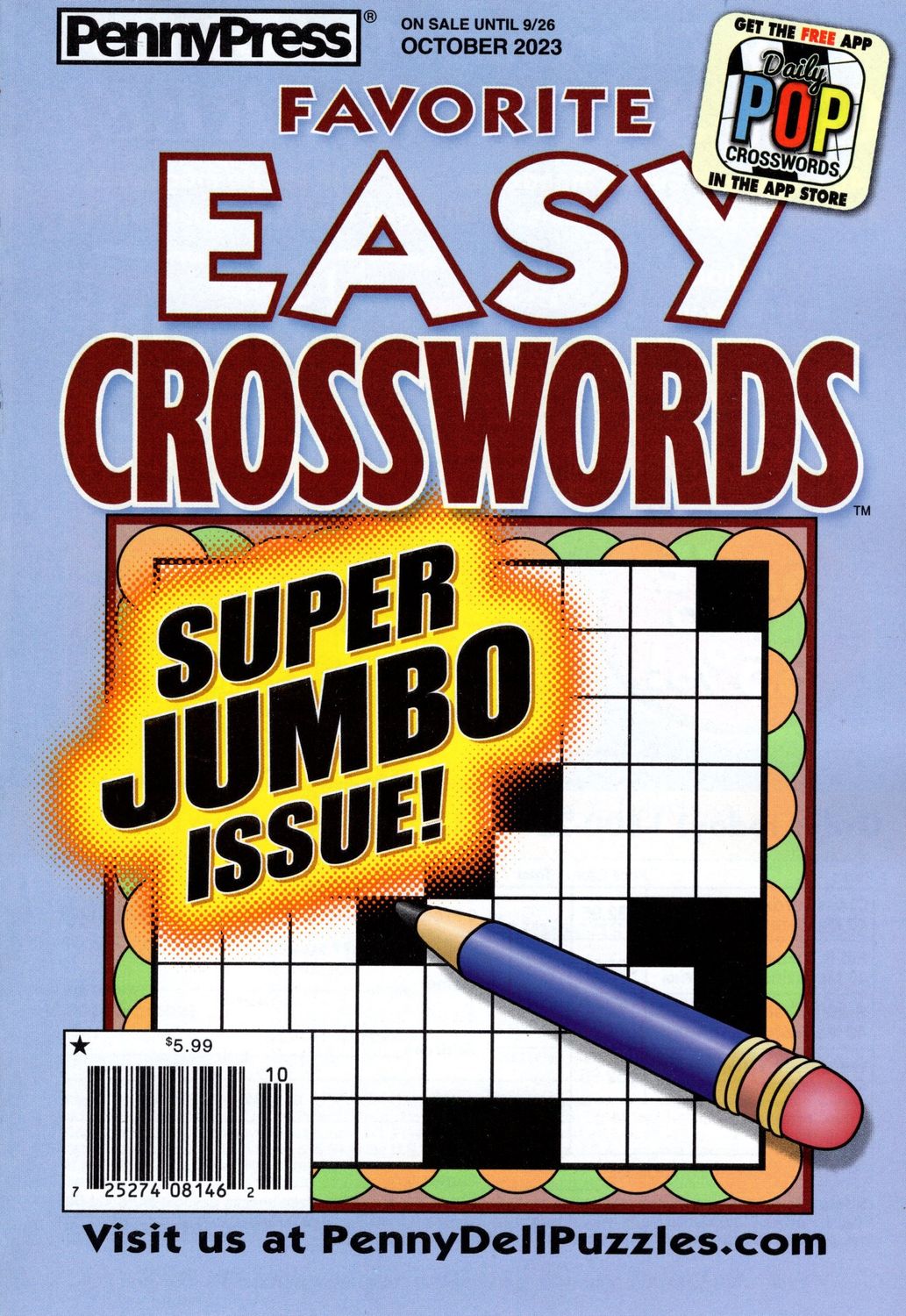 Easy Crosswords adults | Favorite Easy Crosswords October 2023