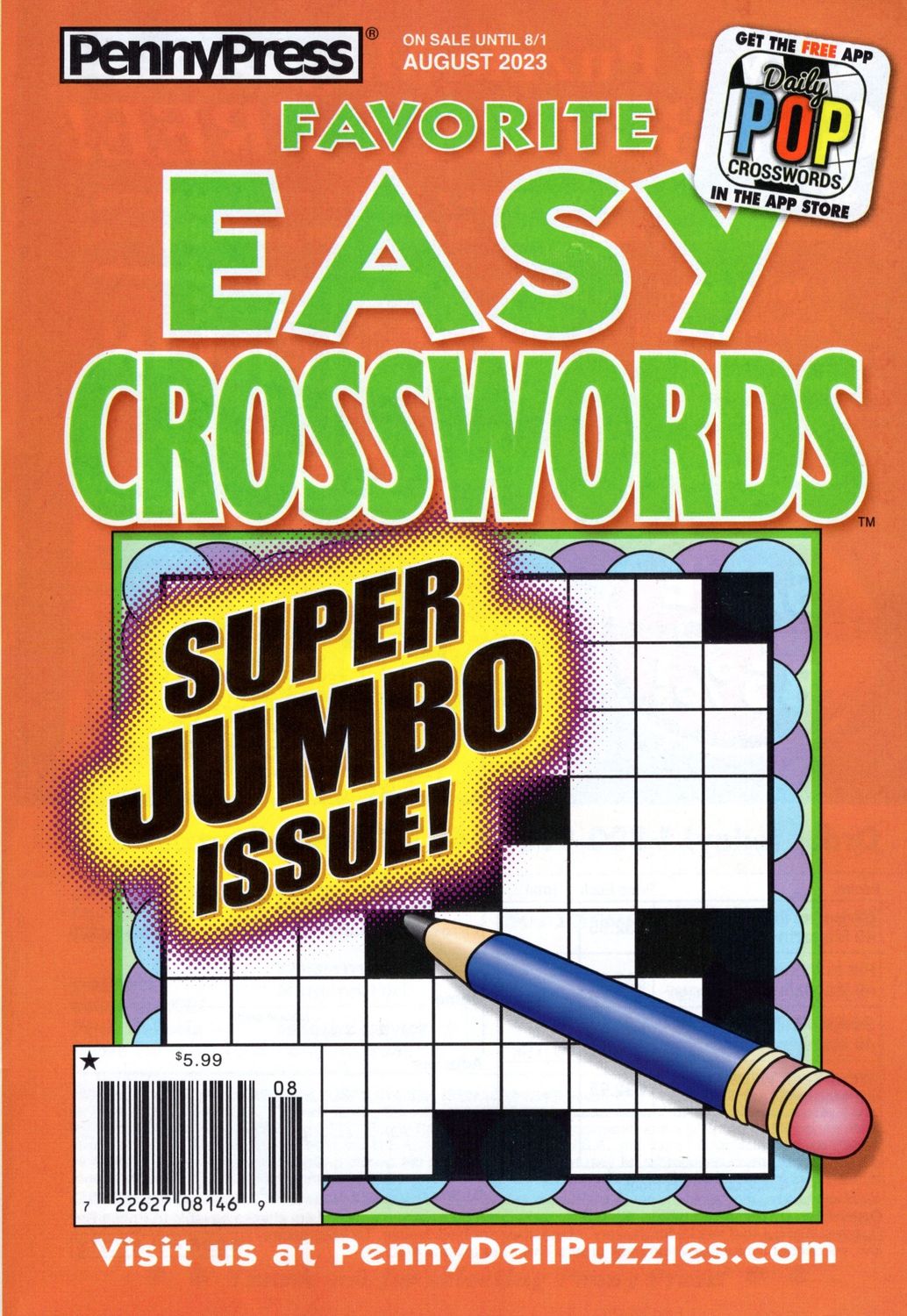 Easy Crosswords | Favorite Easy Crosswords August 2023
