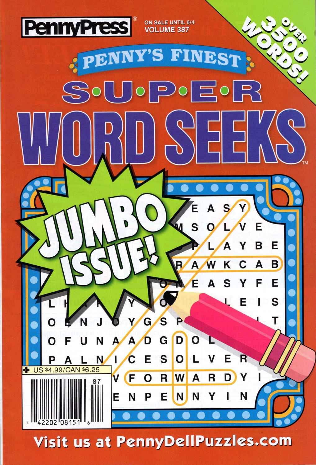 Penny’s Finest Super Word Seeks June 2024