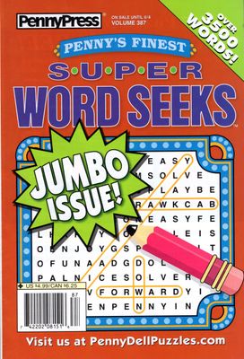 Penny’s Finest Super Word Seeks June 2024