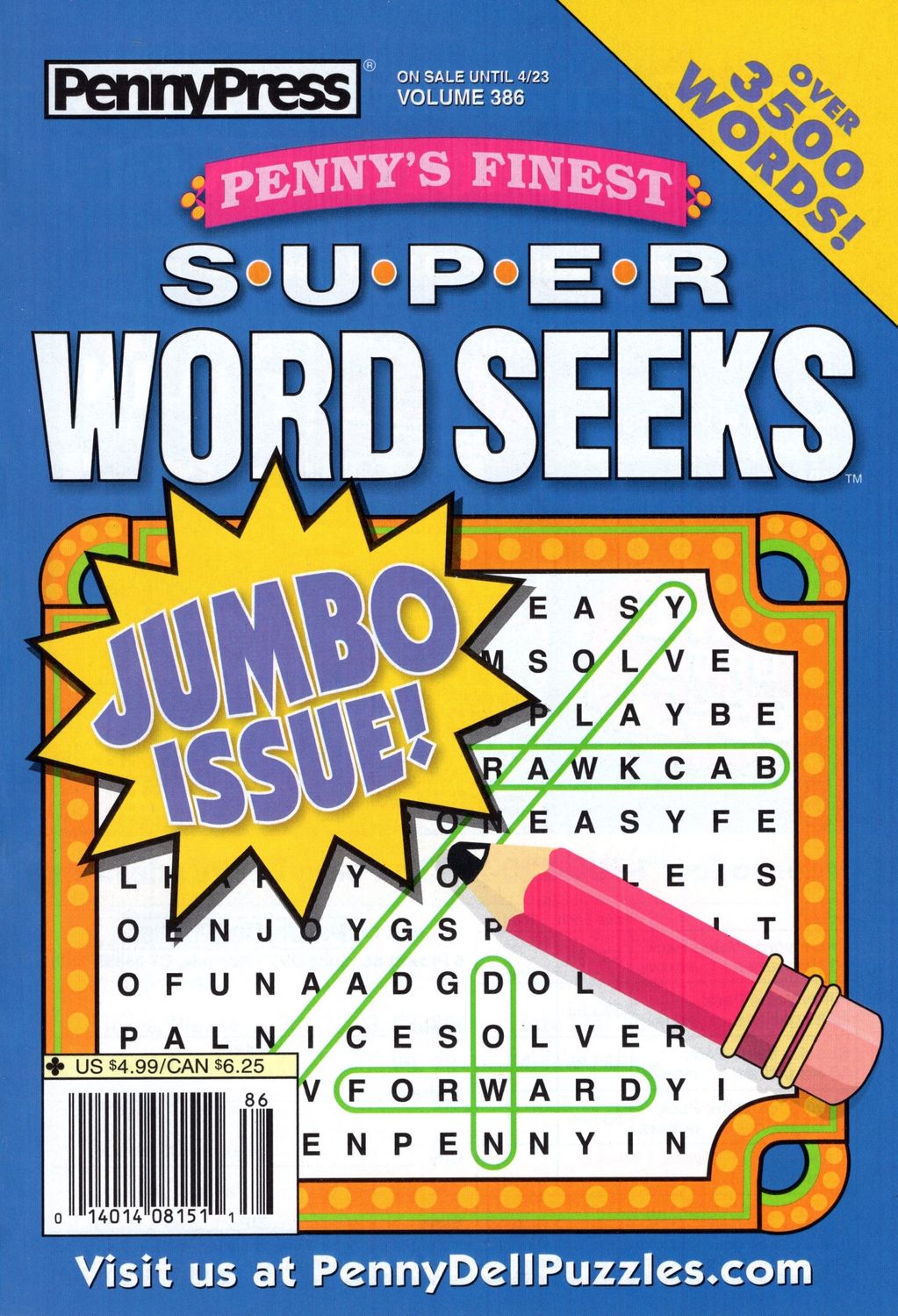 Penny’s Finest Super Word Seeks April 2024