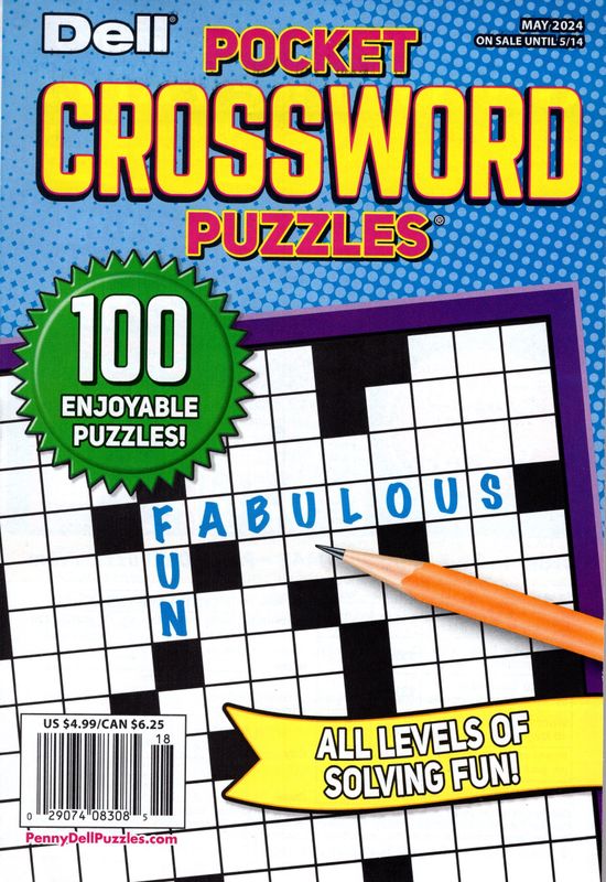 Crossword Puzzles Dell Pocket Crossword Puzzles May 2024