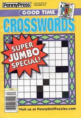 Puzzle Book Store- PennyPress Good Time Crosswords Puzzle Book #370